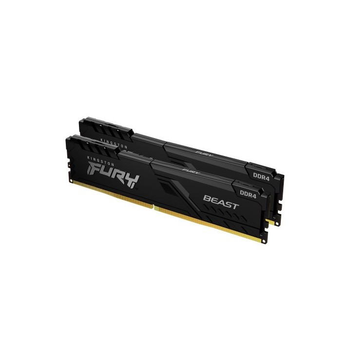 kingston kingston technology fury beast modulo de memoria 16 gb 2 x 8 gb ddr4 3600 mhz