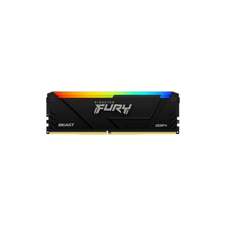 kingston kingston technology fury beast rgb modulo de memoria 8 gb 1 x 8 gb ddr4 3600 mhz