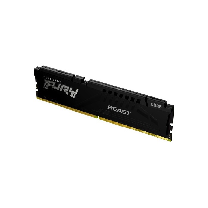 kingston memoria kingston 16gb 6000mt/s ddr5 cl36  fury beast black expo   kf560c36bbe2 16