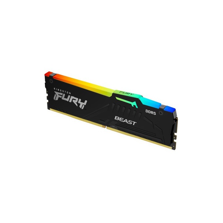 kingston memoria kingston 16gb 6000mt/s ddr5 cl36  fury beast rgb expo   kf560c36bbe2a 16