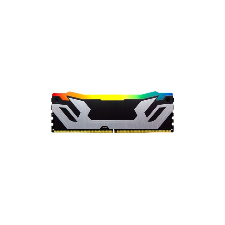 kingston memoria kingston 24gb 8400mt/s ddr5 cl40 cudimm fury renegade rgb silver xmp   kf584cu40rsa