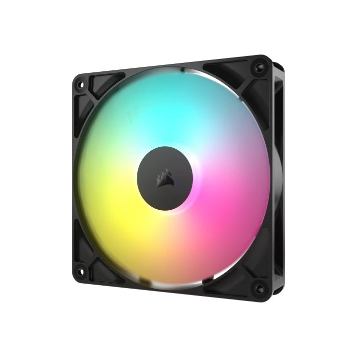 corsair corsair rs140 argb carcasa del ordenador ventilador 14 cm negro 2 pieza s