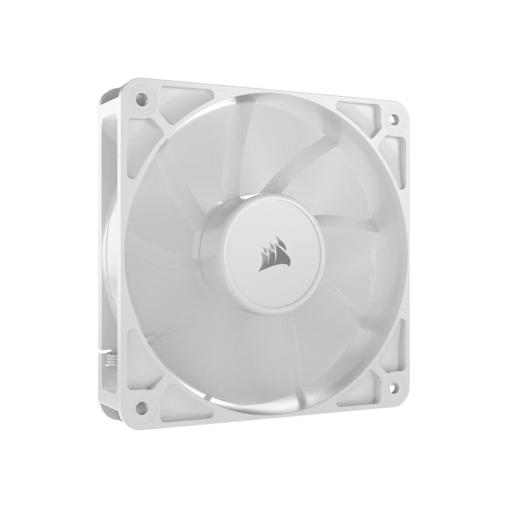 corsair corsair rs120 carcasa del ordenador ventilador 12 cm blanco 1 pieza s