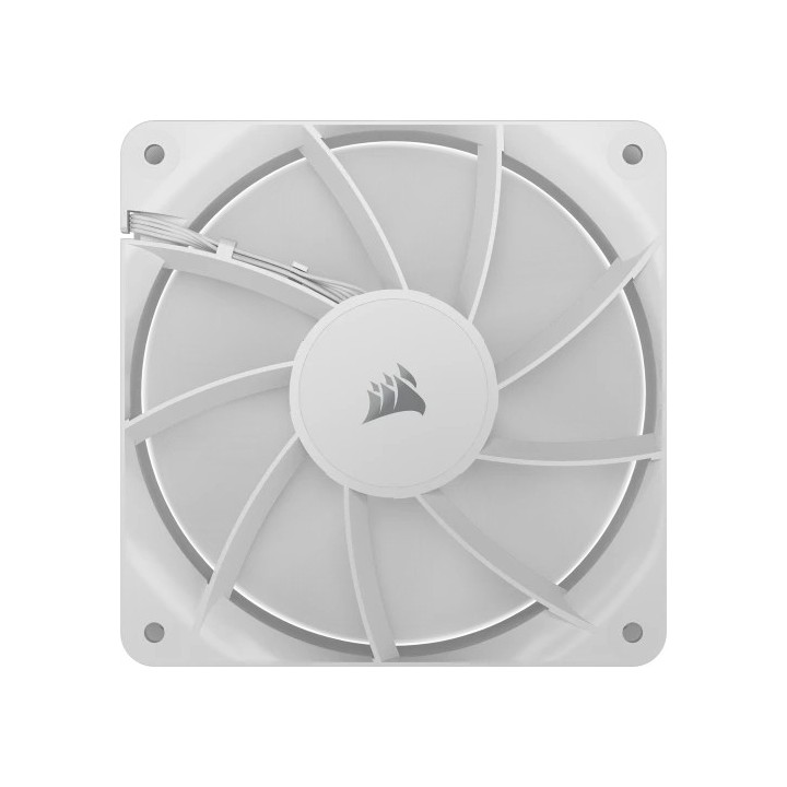 corsair corsair rs120 carcasa del ordenador ventilador 12 cm blanco 1 pieza s
