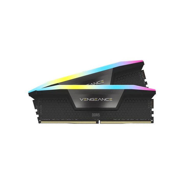 corsair corsair vengeance rgb cmh16gx5m2b5200c40 modulo de memoria 16 gb 2 x 8 gb ddr5 5200 mhz