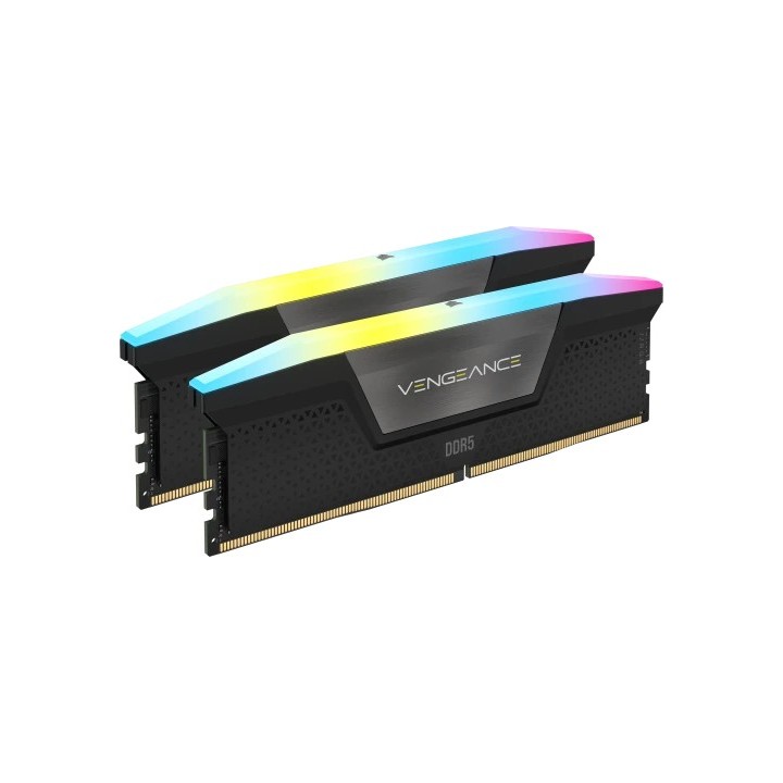 corsair corsair vengeance rgb cmh16gx5m2b5200c40 modulo de memoria 16 gb 2 x 8 gb ddr5 5200 mhz