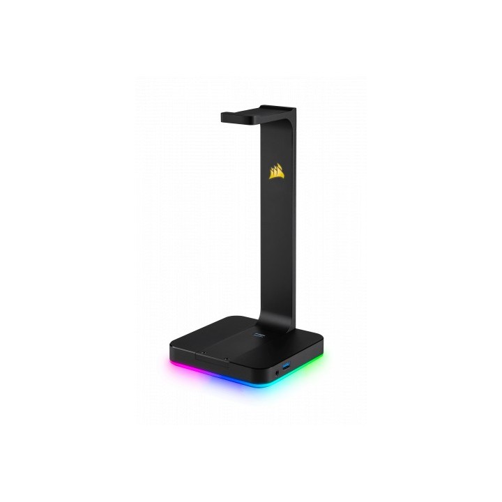 corsair corsair st100 rgb premium auriculares negro