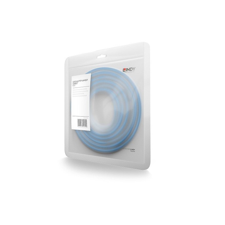 lindy lindy 47719 cable de red azul 2 m cat6 s/ftp  s stp