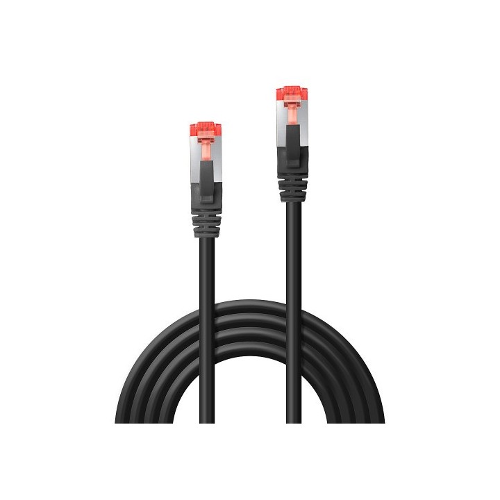 lindy lindy 47782 cable de red negro 7,5 m cat6 s/ftp  s stp