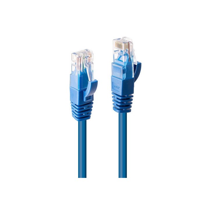 lindy lindy 48018 cable de red azul 2 m cat6 u/utp  utp