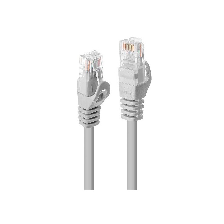 lindy lindy 48163 cable de red gris 2 m cat6 u/utp  utp