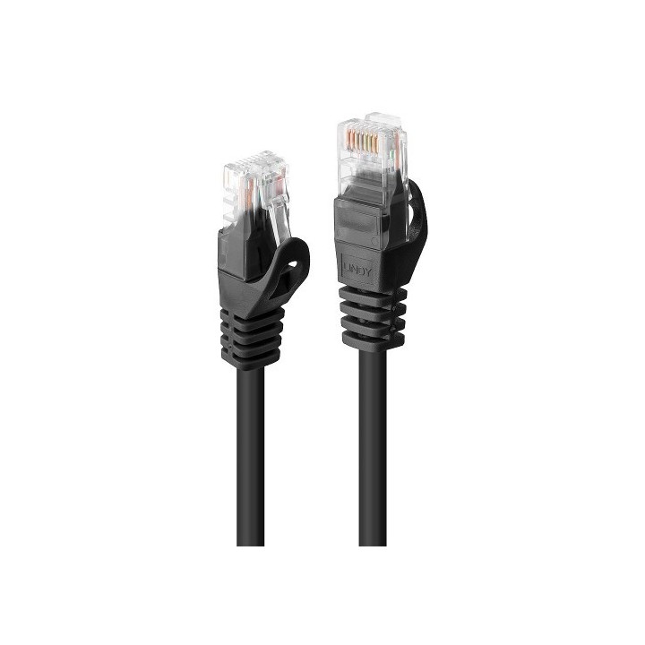 lindy lindy 48194 cable de red negro 3 m cat6 u/utp  utp