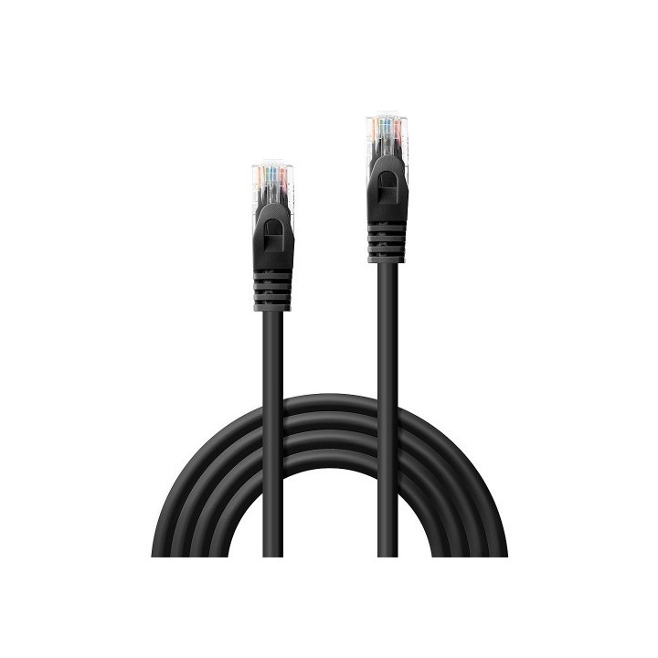 lindy lindy 48194 cable de red negro 3 m cat6 u/utp  utp