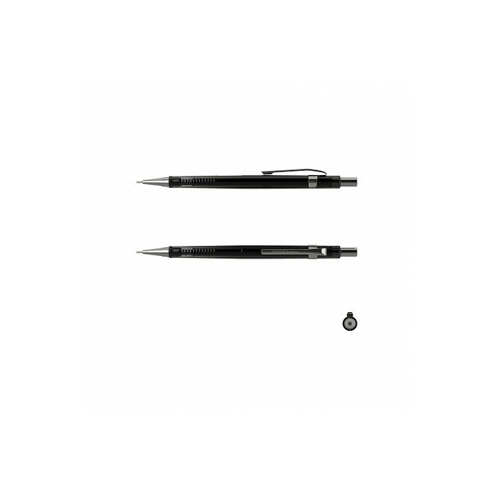 erich krause portaminas negro pointer 0.5 mm, hb erich krause 22005  pack  12 unidades