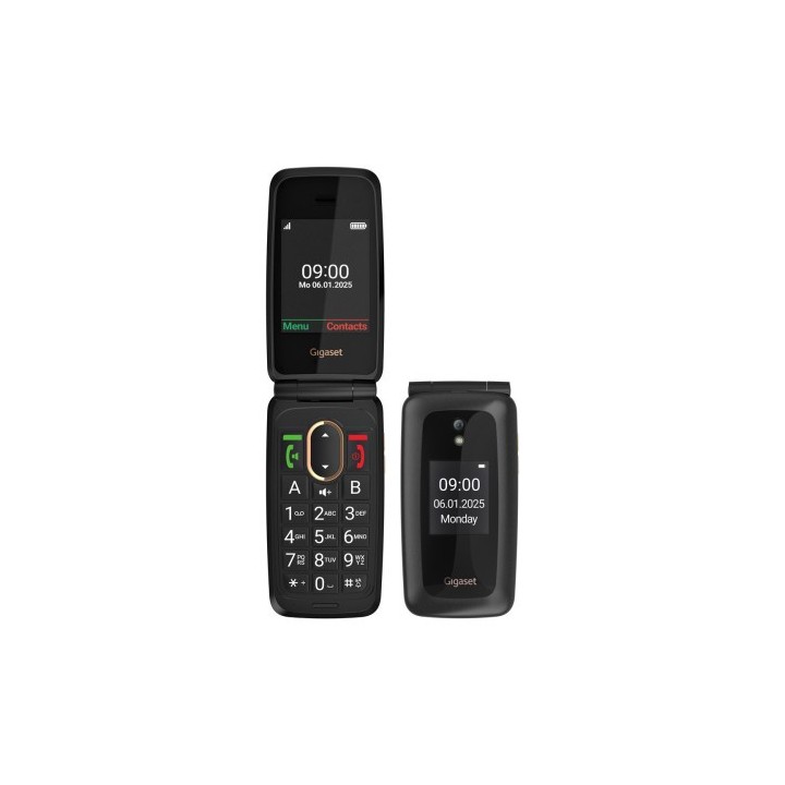 gigaset gigaset gl795 7,11 cm  2.8"  142 g negro telefono para personas mayores