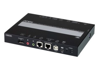 aten aten 1 switch kvm a traves de ip displayport 4k de un solo puerto para acceso a recurso compart