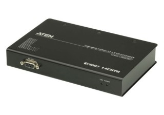 aten aten usb hdmi hdbaset 2.0 kvm extender  remote unit   4k up to 100m  with usb peripheral suppor