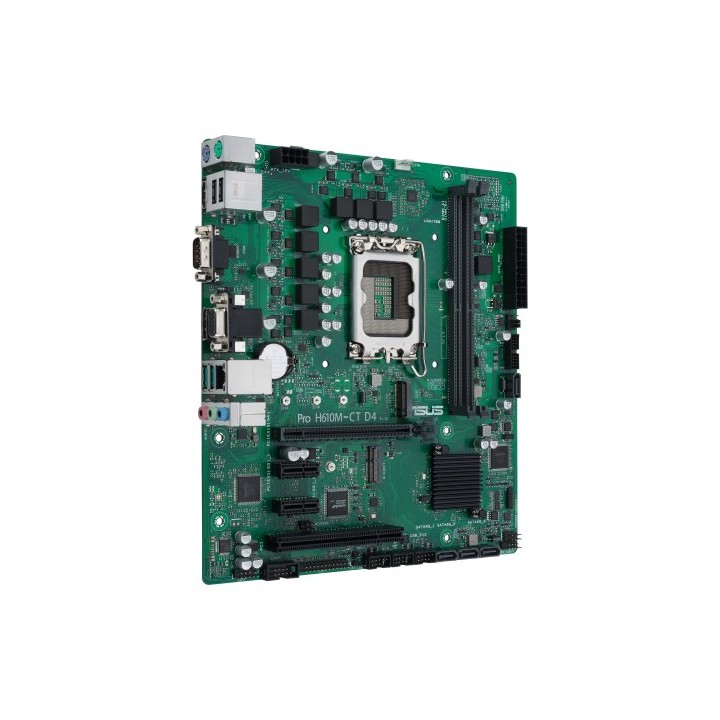 asus asus pro h610m c d4 csm intel h610 lga 1700 micro atx