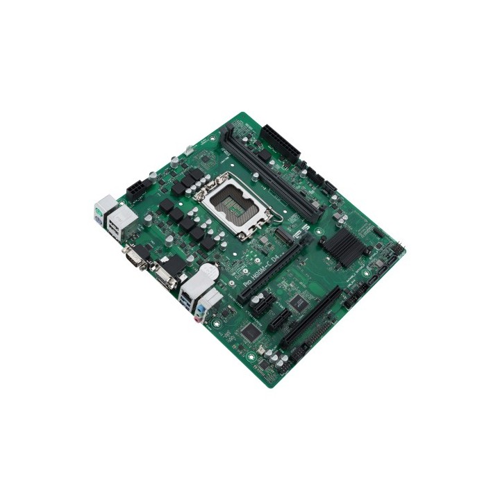 asus asus pro h610m c d4 csm intel h610 lga 1700 micro atx