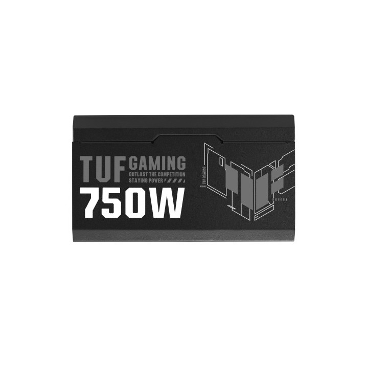 asus asus tuf gaming 750w gold unidad de fuente de alimentacion 20+4 pin atx atx negro