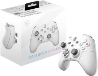 msi gamepad msi force gc300 w white