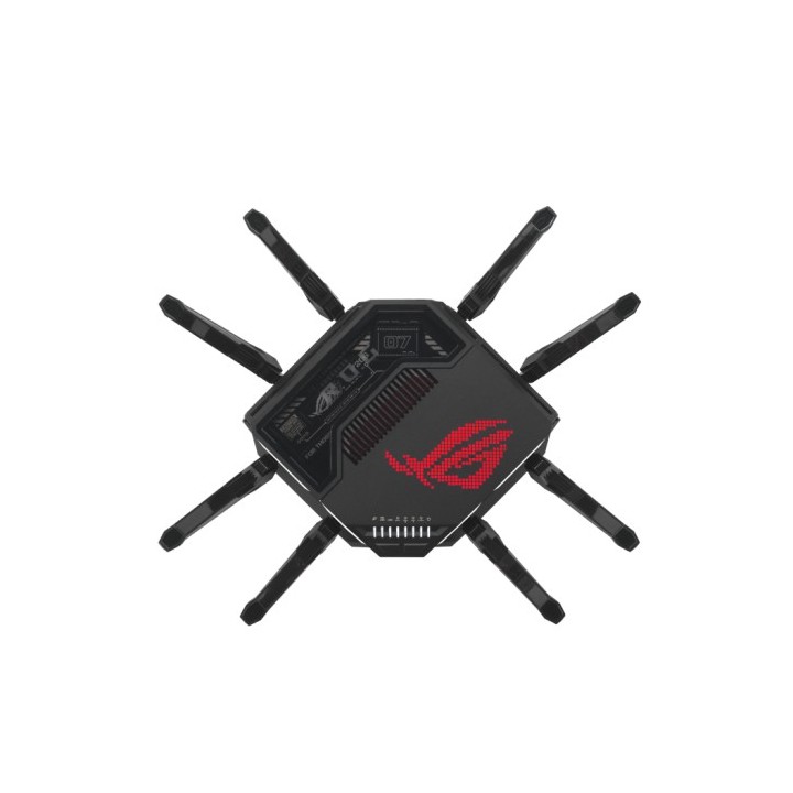 asus asus rog rapture gt be98 router inalambrico 10 gigabit ethernet quad band  2.4 ghz / 5 ghz 1 /