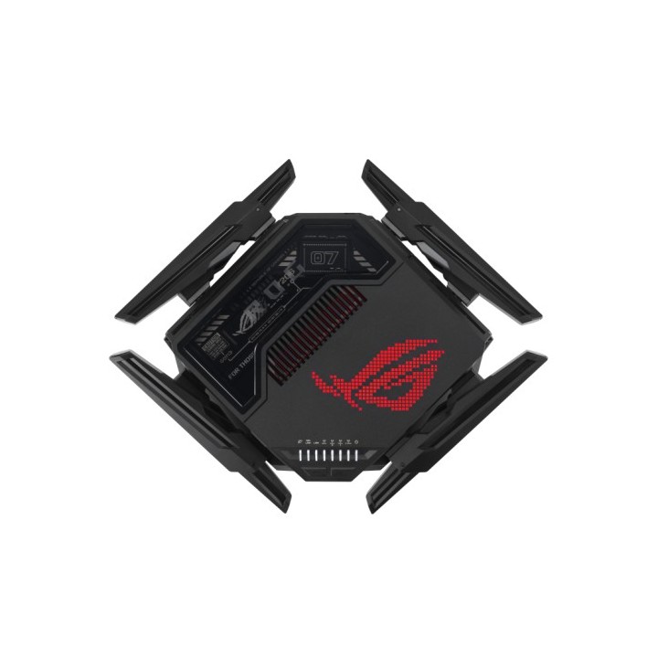 asus asus rog rapture gt be98 router inalambrico 10 gigabit ethernet quad band  2.4 ghz / 5 ghz 1 /