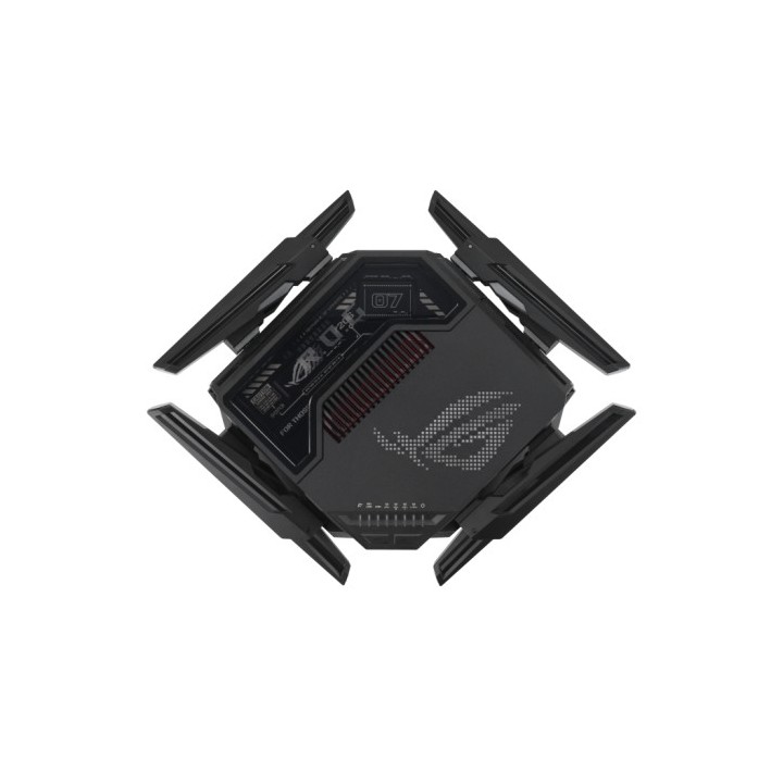 asus asus rog rapture gt be98 router inalambrico 10 gigabit ethernet quad band  2.4 ghz / 5 ghz 1 /