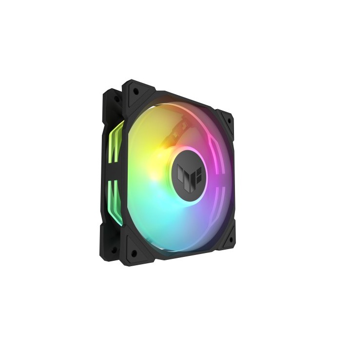asus asus tuf gaming tr120 argb 3in1 black carcasa del ordenador refrigerador de aire 12 cm negro