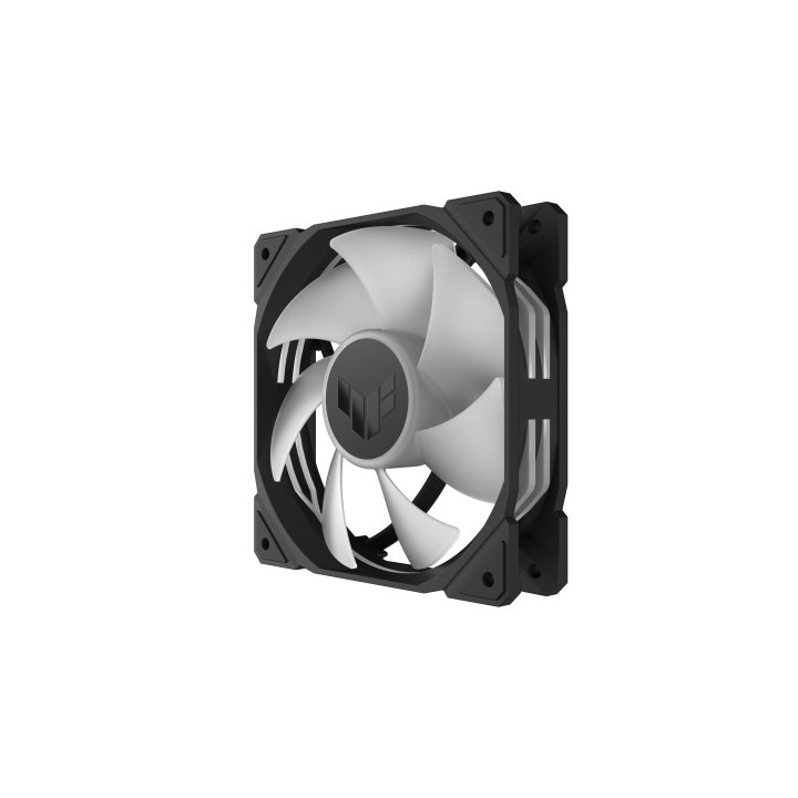 asus asus tuf gaming tr120 argb 3in1 black carcasa del ordenador refrigerador de aire 12 cm negro