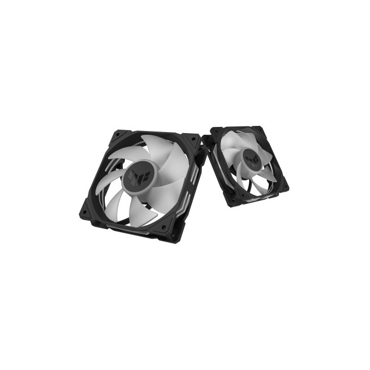 asus asus tuf gaming tr120 argb 3in1 black carcasa del ordenador refrigerador de aire 12 cm negro