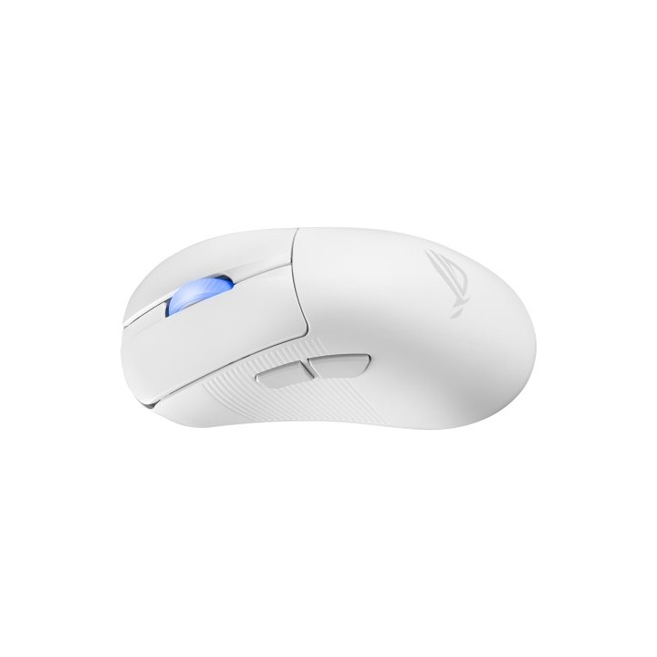 asus asus rog keris ii ace wireless aimpoint white raton mano derecha rf wireless + bluetooth + usb