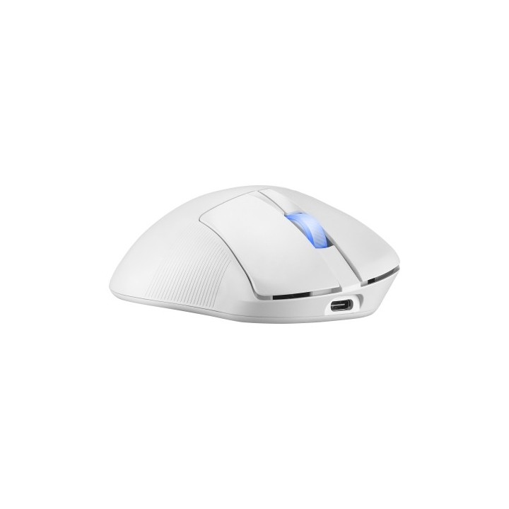 asus asus rog keris ii ace wireless aimpoint white raton mano derecha rf wireless + bluetooth + usb