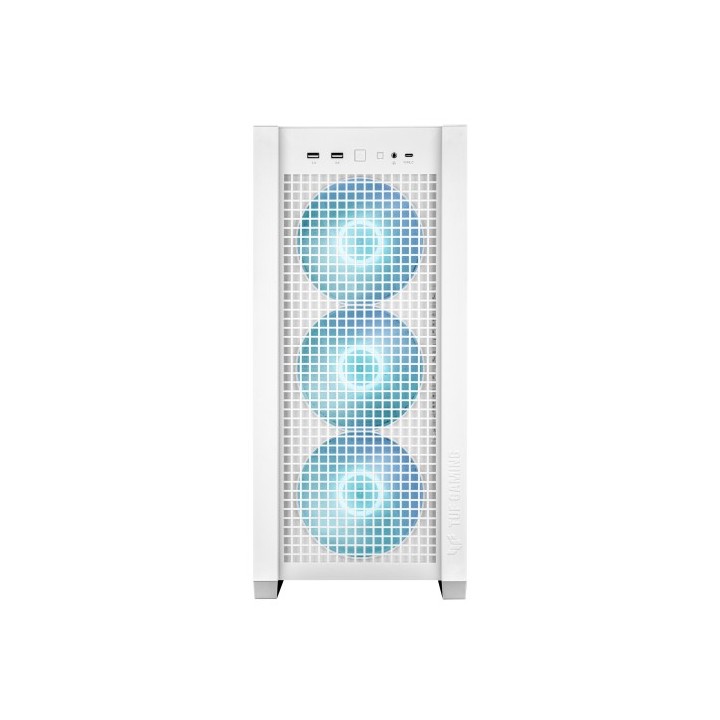 asus asus tuf gaming gt302 argb midi tower blanco
