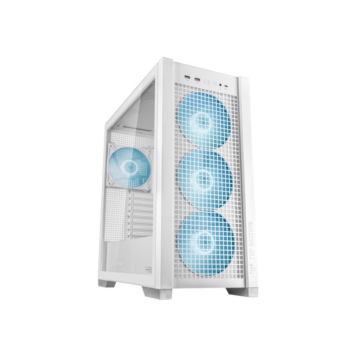 asus asus tuf gaming gt302 argb midi tower blanco