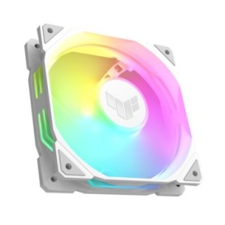 asus asus tuf gaming tr120 argb reverse 3in1 white carcasa del ordenador refrigerador de aire 12 cm