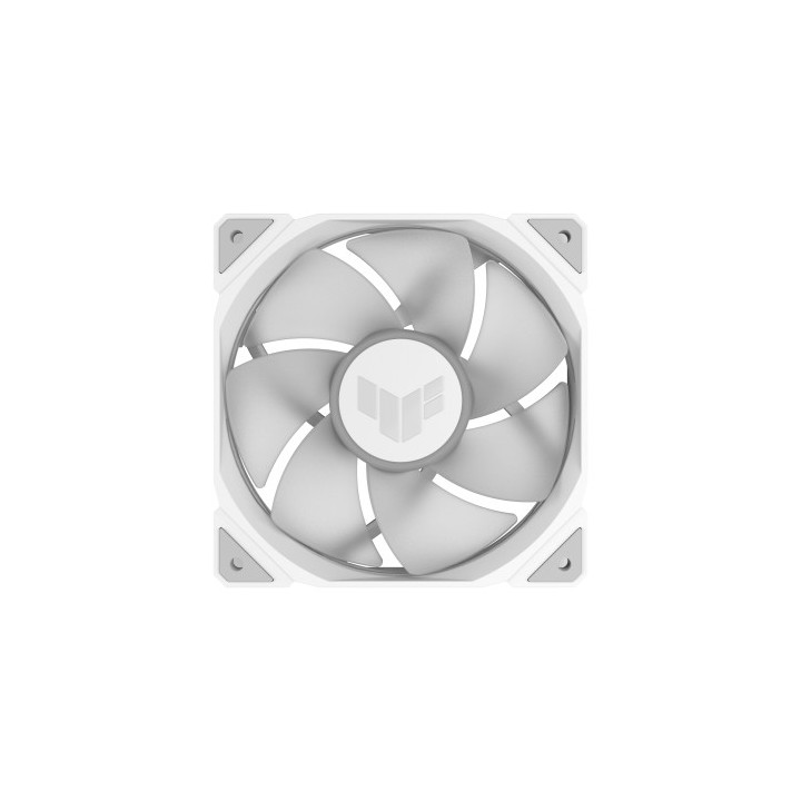 asus asus tuf gaming tr120 argb reverse 3in1 white carcasa del ordenador refrigerador de aire 12 cm