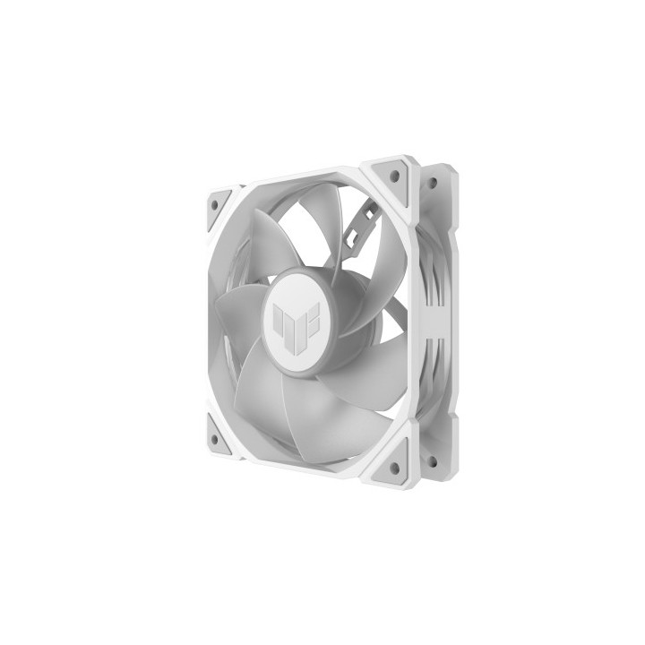 asus asus tuf gaming tr120 argb reverse 3in1 white carcasa del ordenador refrigerador de aire 12 cm