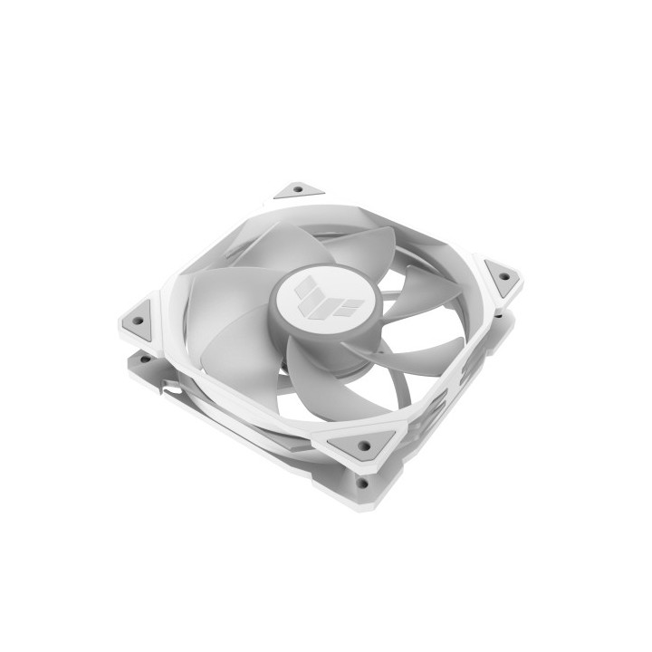 asus asus tuf gaming tr120 argb reverse 3in1 white carcasa del ordenador refrigerador de aire 12 cm