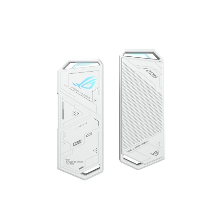 asus carcasa de ssd asus rog strix arion/wht/g/as//esd s1c  blanca