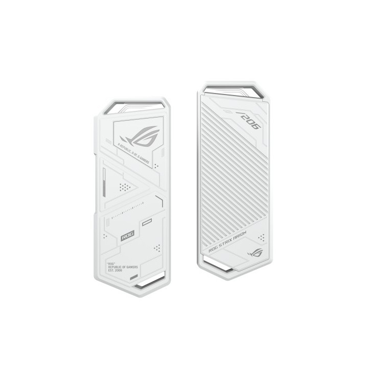 asus carcasa de ssd asus rog strix arion/wht/g/as//esd s1c  blanca
