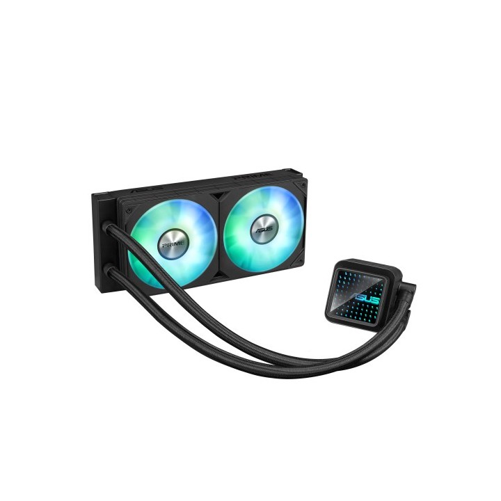 asus asus prime lc 240 argb carcasa del ordenador sistema de refrigeracion liquida todo en uno 12 cm