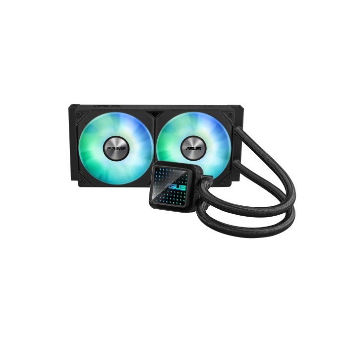 asus asus prime lc 240 argb carcasa del ordenador sistema de refrigeracion liquida todo en uno 12 cm