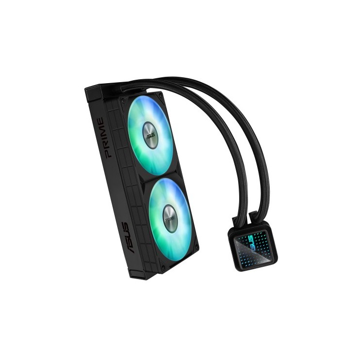 asus asus prime lc 240 argb carcasa del ordenador sistema de refrigeracion liquida todo en uno 12 cm