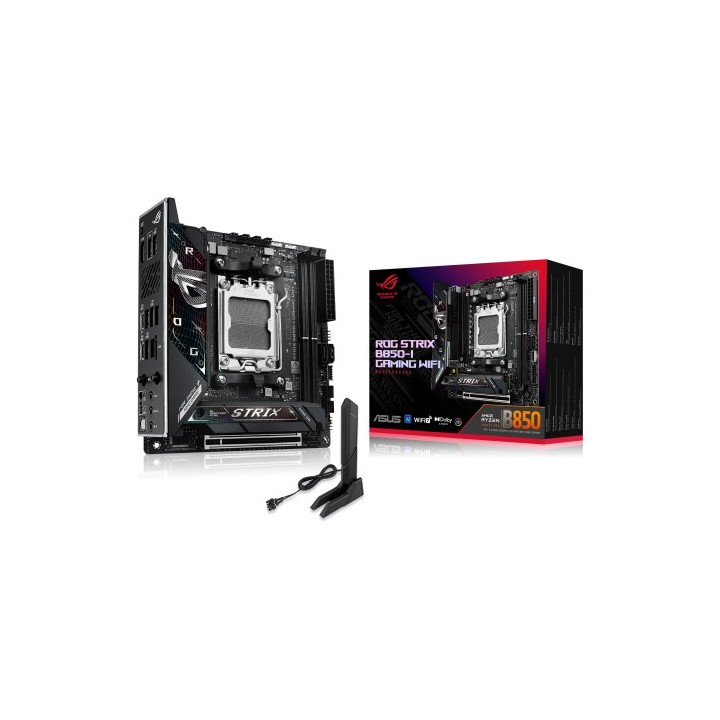 asus asus rog strix b850 i gaming wifi amd b850 zocalo am5 mini itx