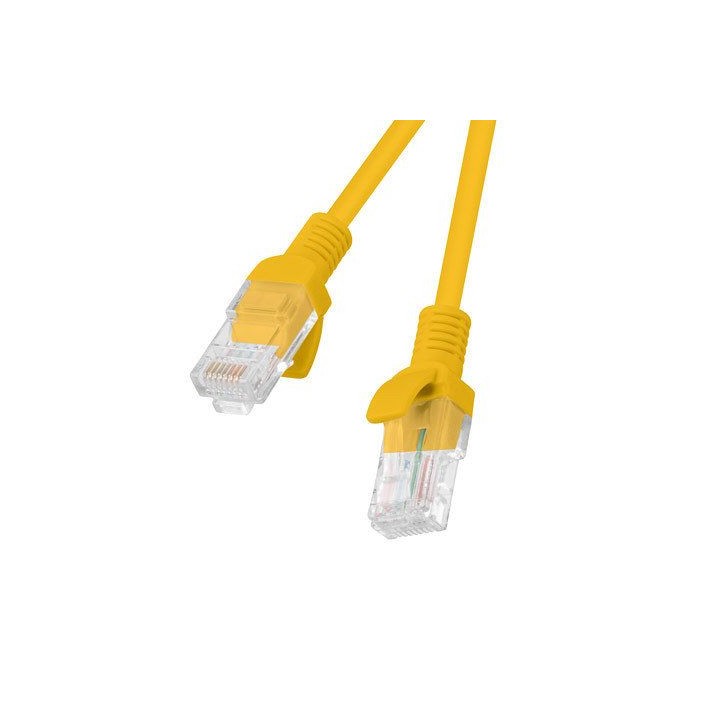 lanberg latiguillo rj45 lanberg cat.6 utp 10m fluke passed naranja