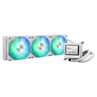 asus sistema de refrigeracion liquida asus para cpu max gaming lc 360 argb lcd white  white box