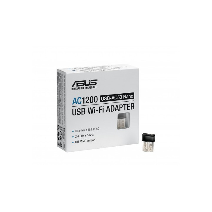 asus asus usb ac53 nano wlan 867 mbit/s