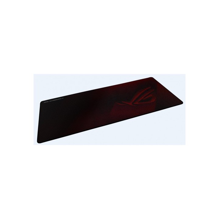 asus asus rog strix scabbard ii alfombrilla de raton para juegos negro, rojo