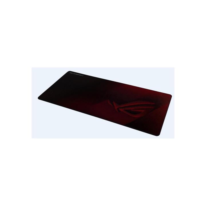 asus asus rog strix scabbard ii alfombrilla de raton para juegos negro, rojo